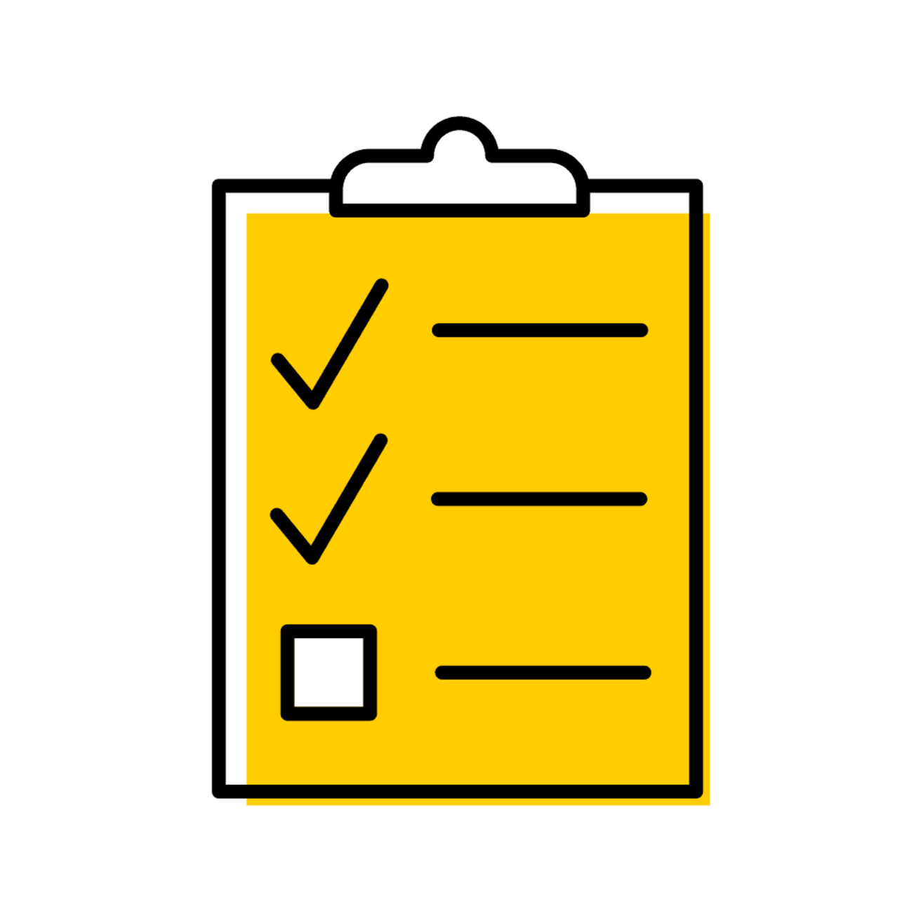 image of a list of objectives