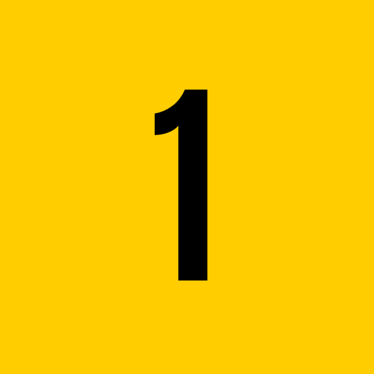 One
